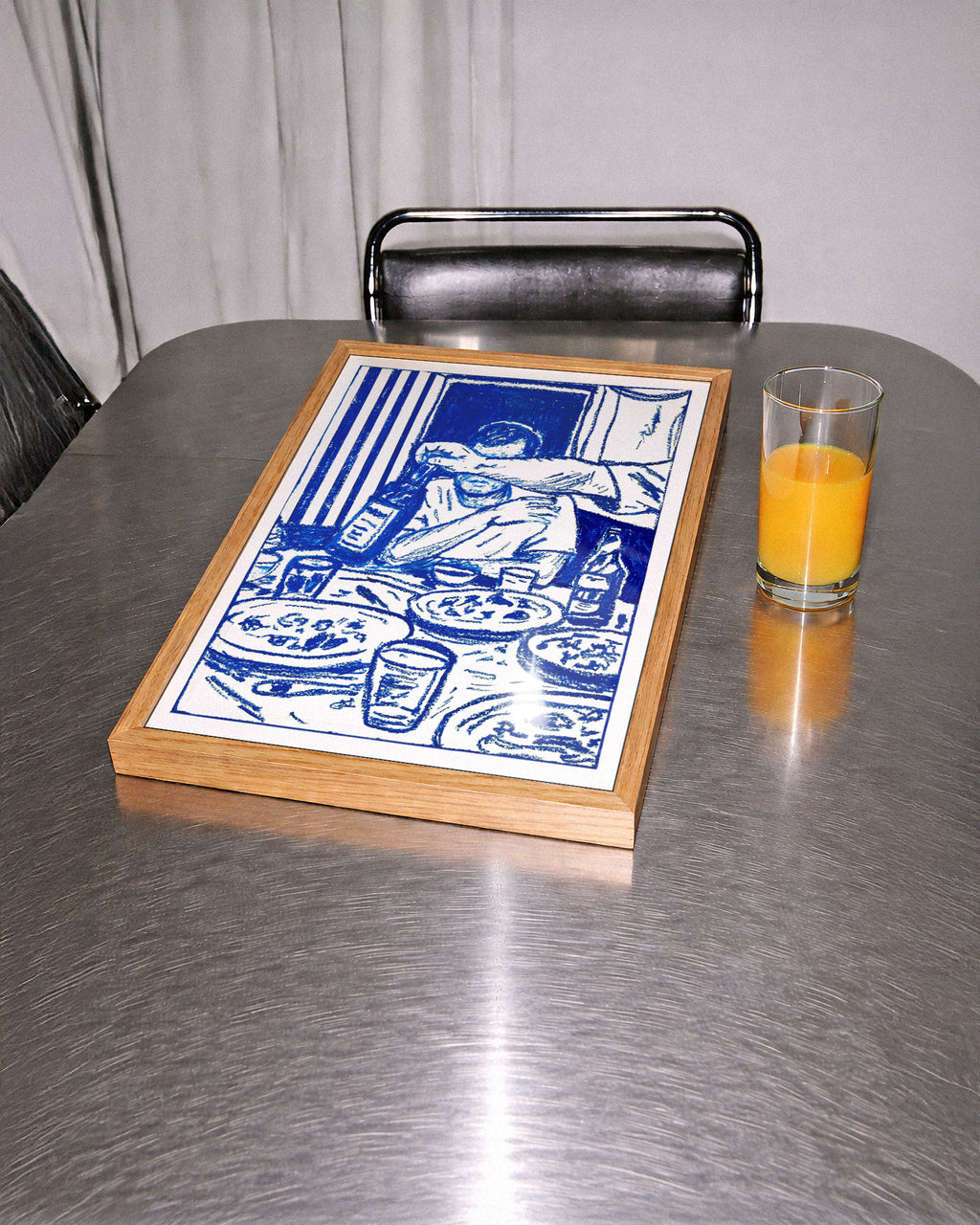 BLUE TABLE - Fine Art Print