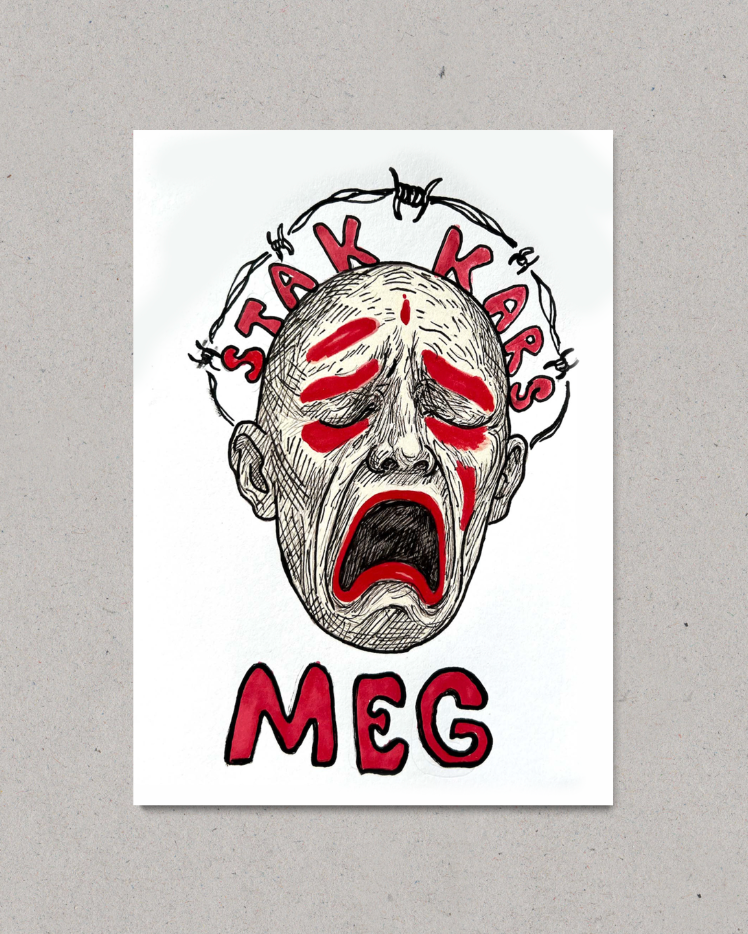 STAKKARS MEG, Original, 59,4X84cm