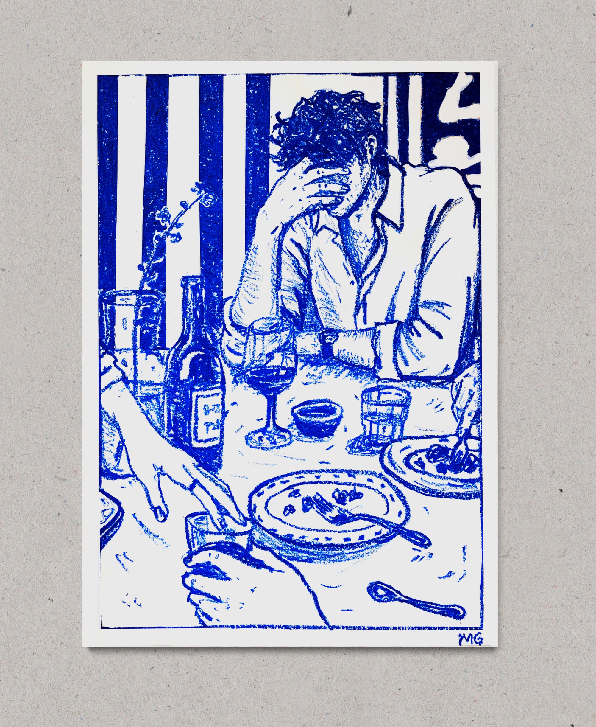 BLUE DINNER Original