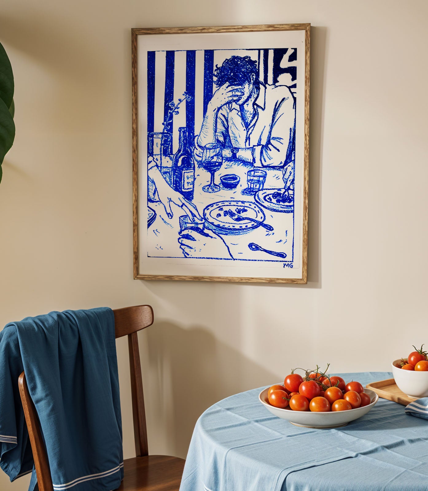 BLUE DINNER Original